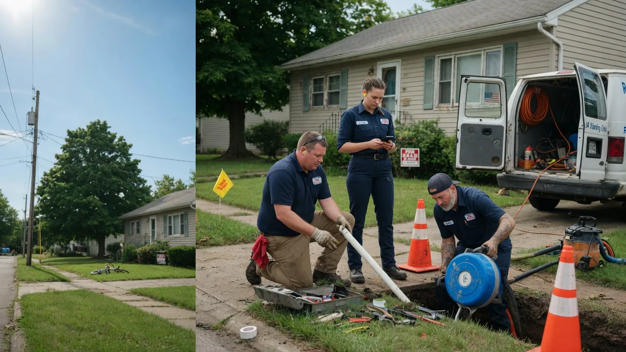 Sewer Line Repair in New Salem, PA near me